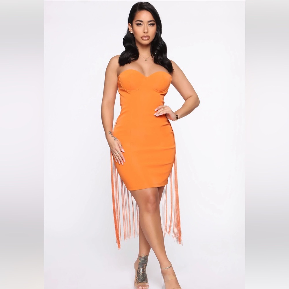Fringe Mini Dress